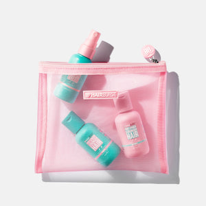 Trusă roz pentru cosmetice