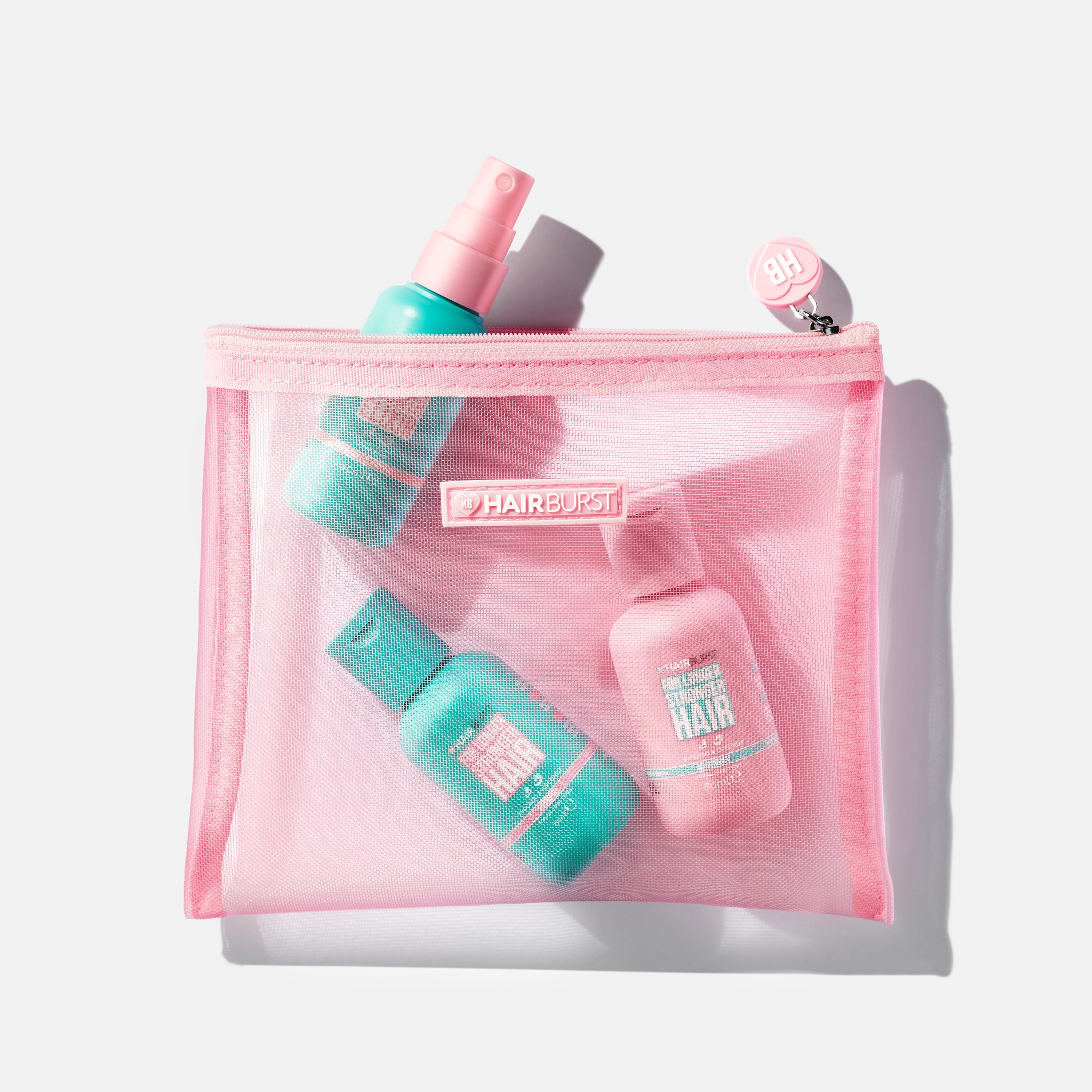 Trusă roz pentru cosmetice
